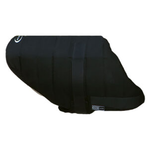  E.COOLINE dog cooling vest SX3 with Velcro fastener in color black   