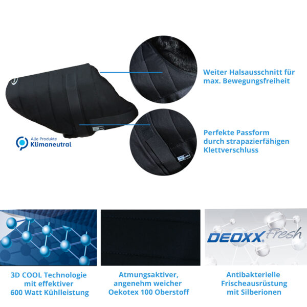 Product features Powerdog SX3 dog cooling vest from E.COOLINE