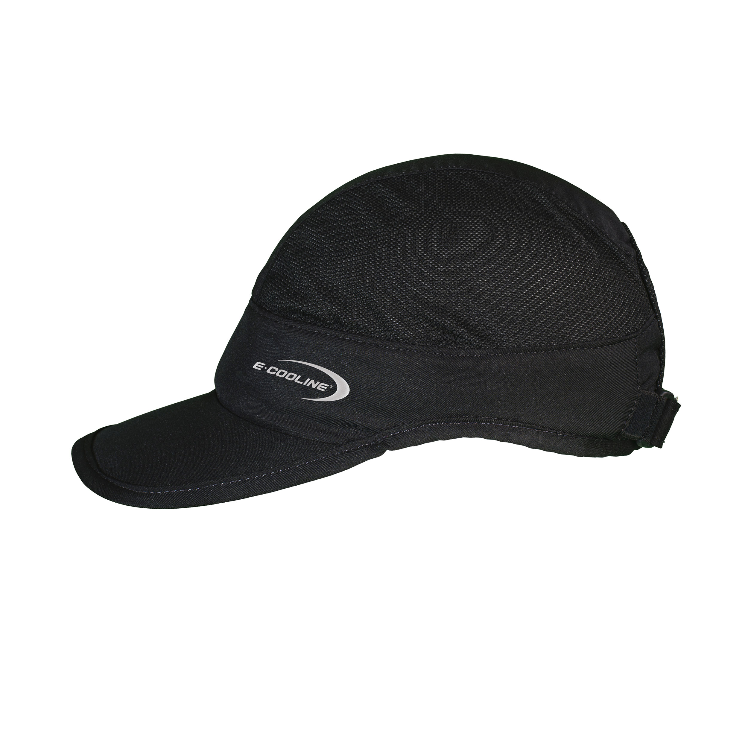 E.COOLINE Powercool SX3 Basecap light - Cooling for the head - Mobile air conditioning Cooling baseball cap light in black from E.COOLINE