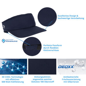 Product features cooling SX3 sun shield from E.COOLINE