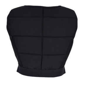 Rear view cooling vest SX3 with quilting from E.COOLINE in color black