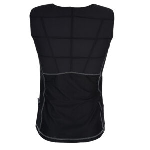 Cooling shirt from E.COOLINE with quilting in color black