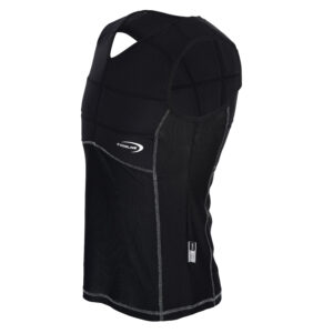 Side view cooling shirt from E.COOLINE in color black