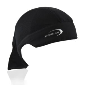 Cooling bandana Air by E.COOLINE in color black      