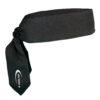 Cooling headband with logo from E.COOLINE in color black