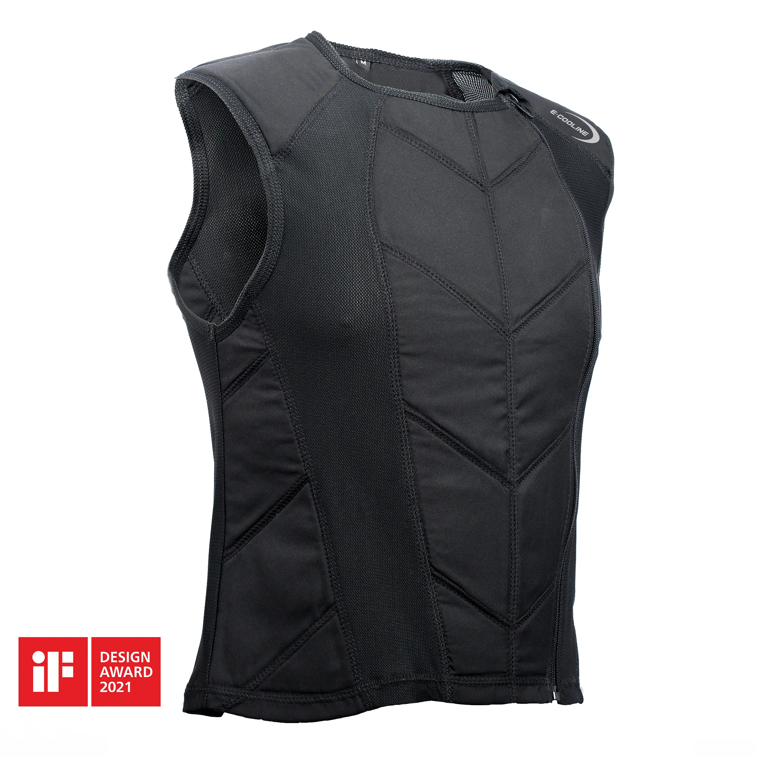RaceVest with iF Award logo on the side