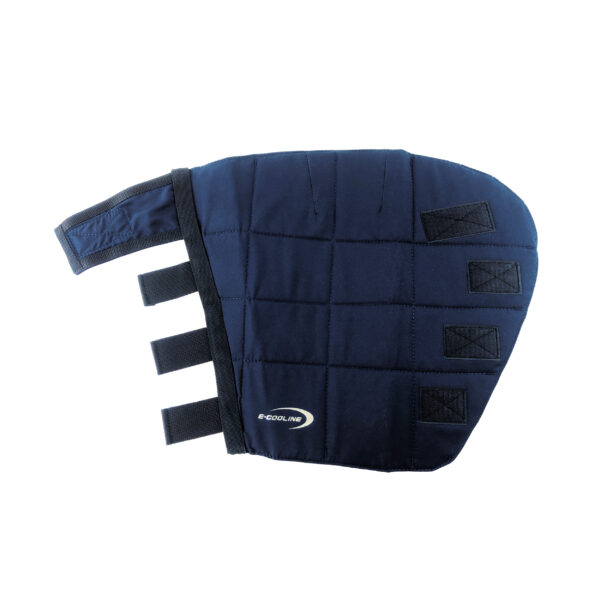 E.Cooline calf cooler with Velcro fastener color blue - calf cooling