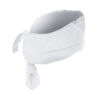 Sciarpa refrigerante con logo E.COOLINE, di colore bianco